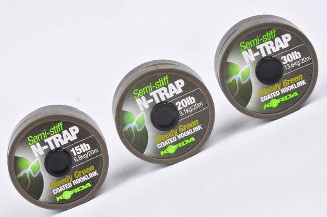 Korda N-Trap Semi Stiff Grün 30lb