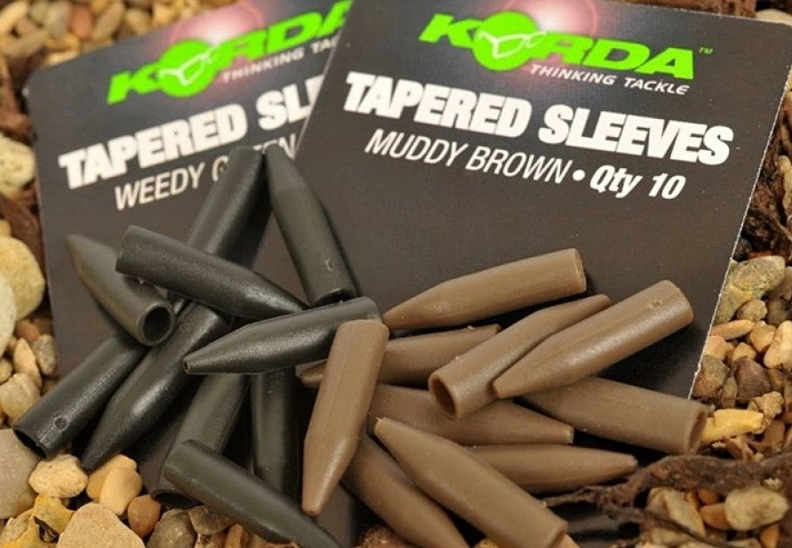 Korda Tapered Silicone Sleeves Grün
