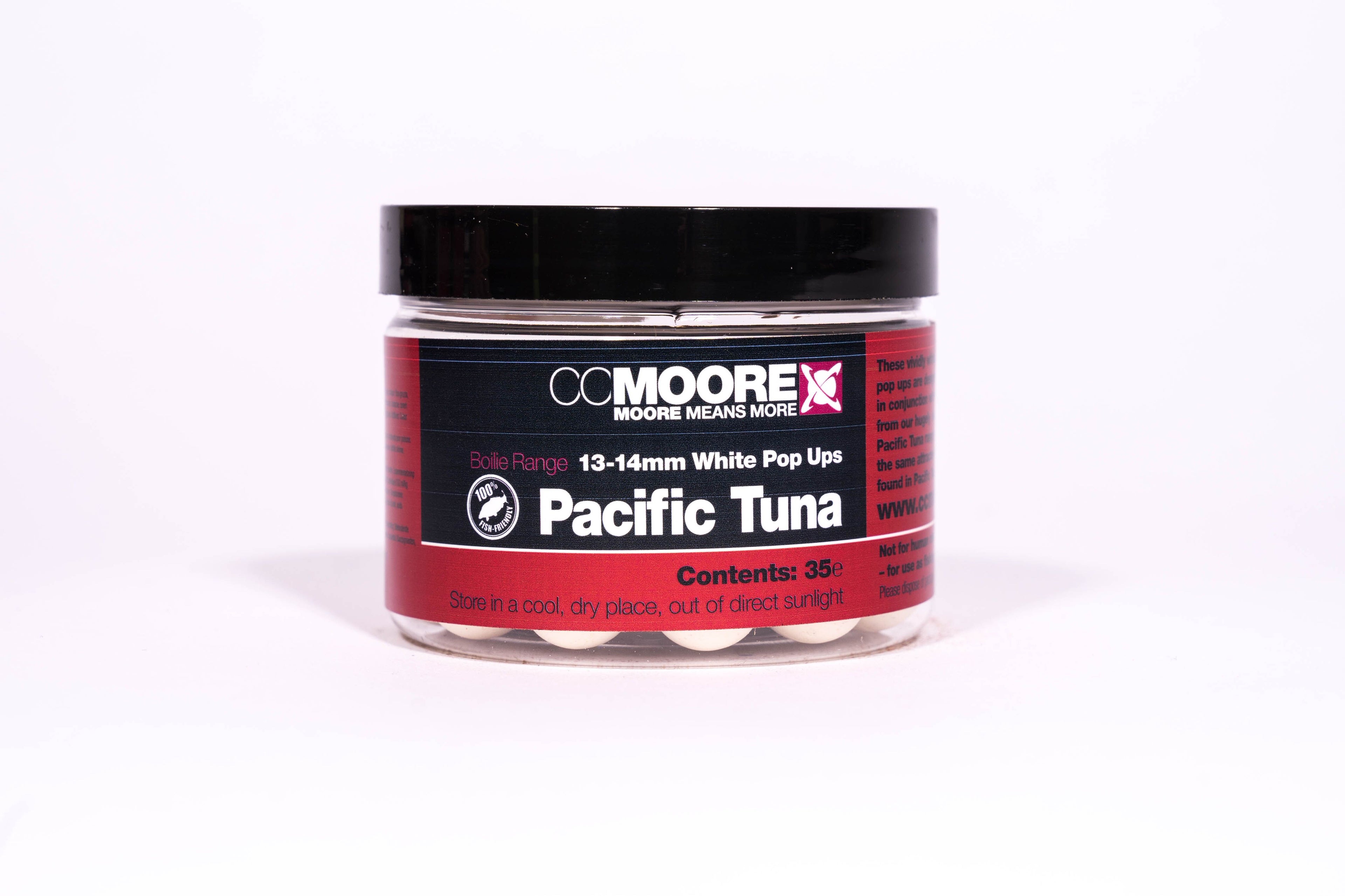 CC Moore Pacific Tuna White Pop Ups 14mm