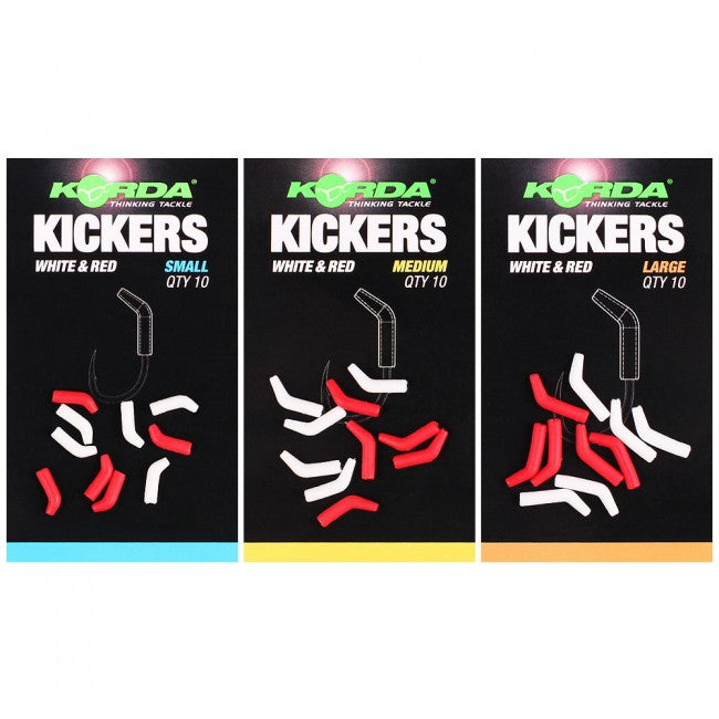 Korda Kickers Large White/Red