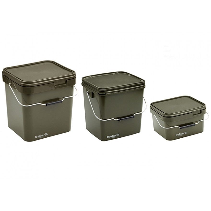 Trakker 5l Olive Square Bucket
