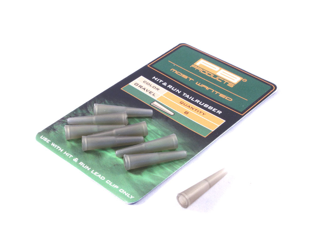 PB Products Hit & Run Tailrubbers Leadclip Gravel