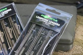 Korda Leadcore Leaders - 3x Hybrid Lead Clip QC Swivel Weed