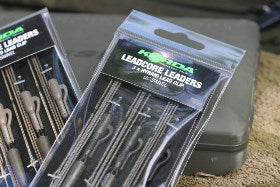 Korda Leadcore Leaders - 3x Hybrid Lead Clip QC Swivel Gravel