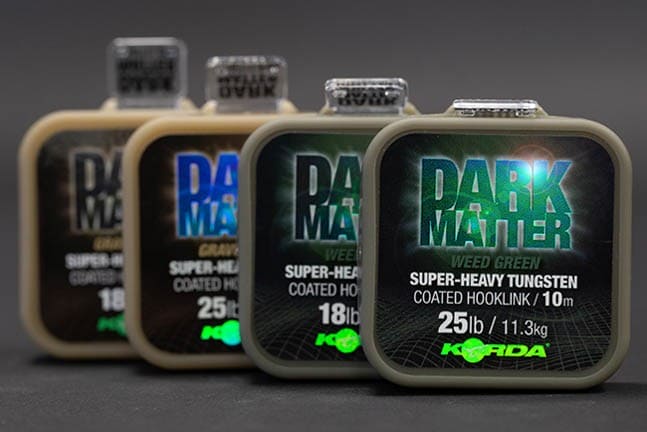 Korda Dark Matter Tungsten Coated Braid Gravel