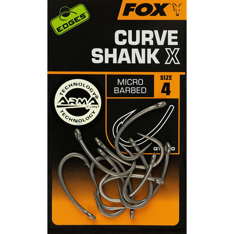 Fox Edges Curve Shank X Hook
