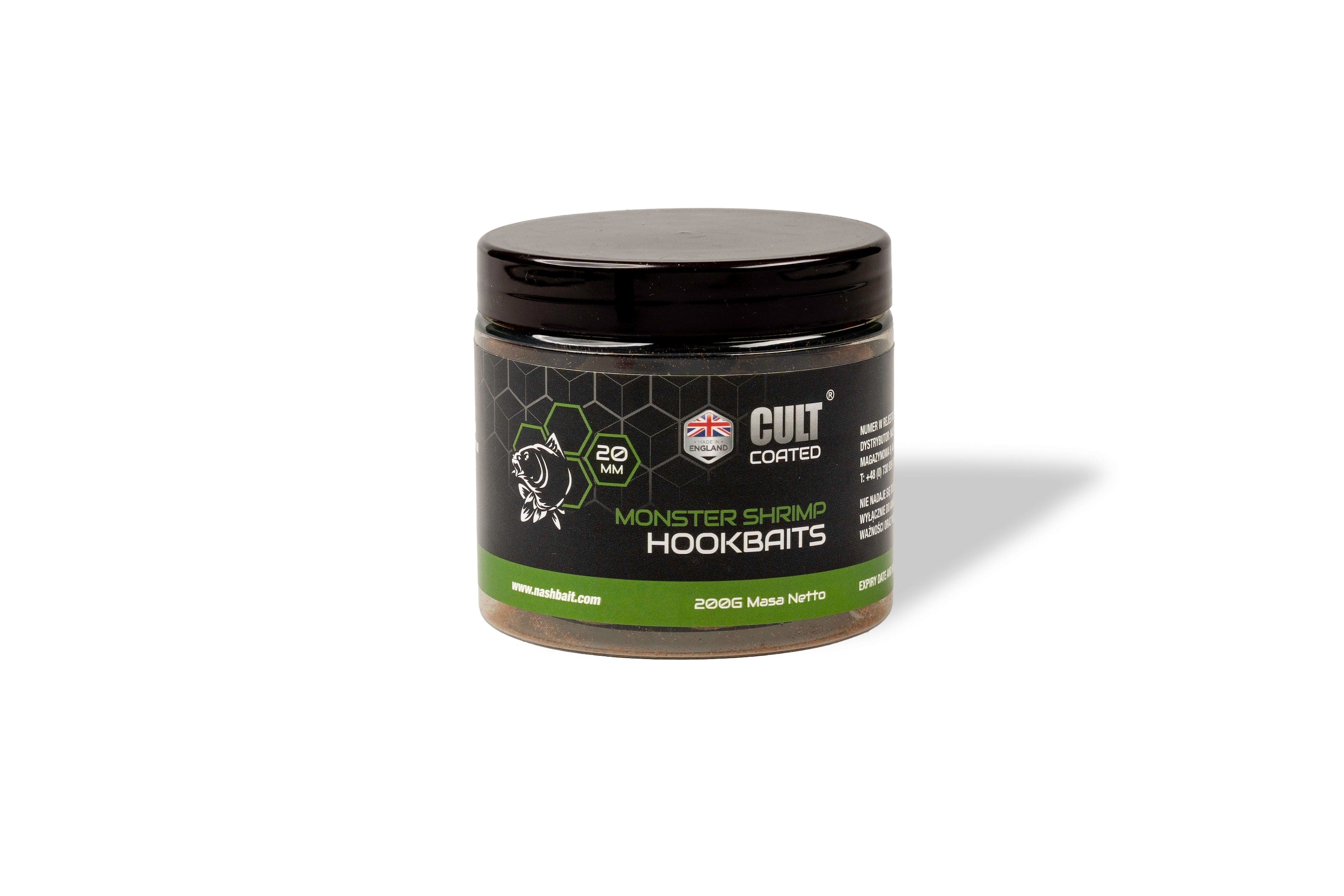 Nash Monster Shrimp Cult Coated Hookbaits