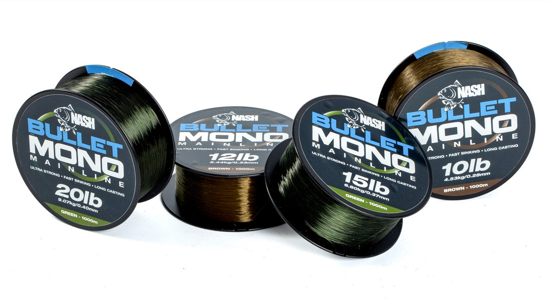 Nash Bullet Mono Braun 0,28mm