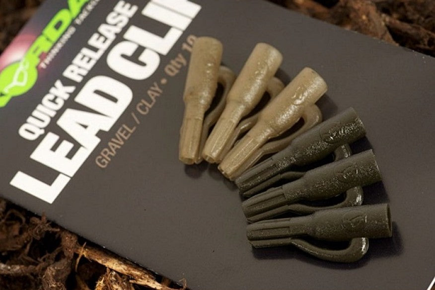 Korda Quick Release Lead Clips Gravel