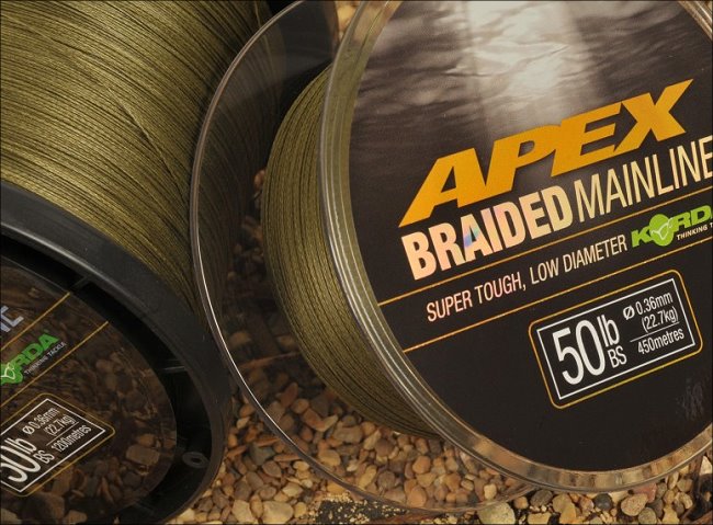 Korda Apex Braided Mainline 30lb 450m