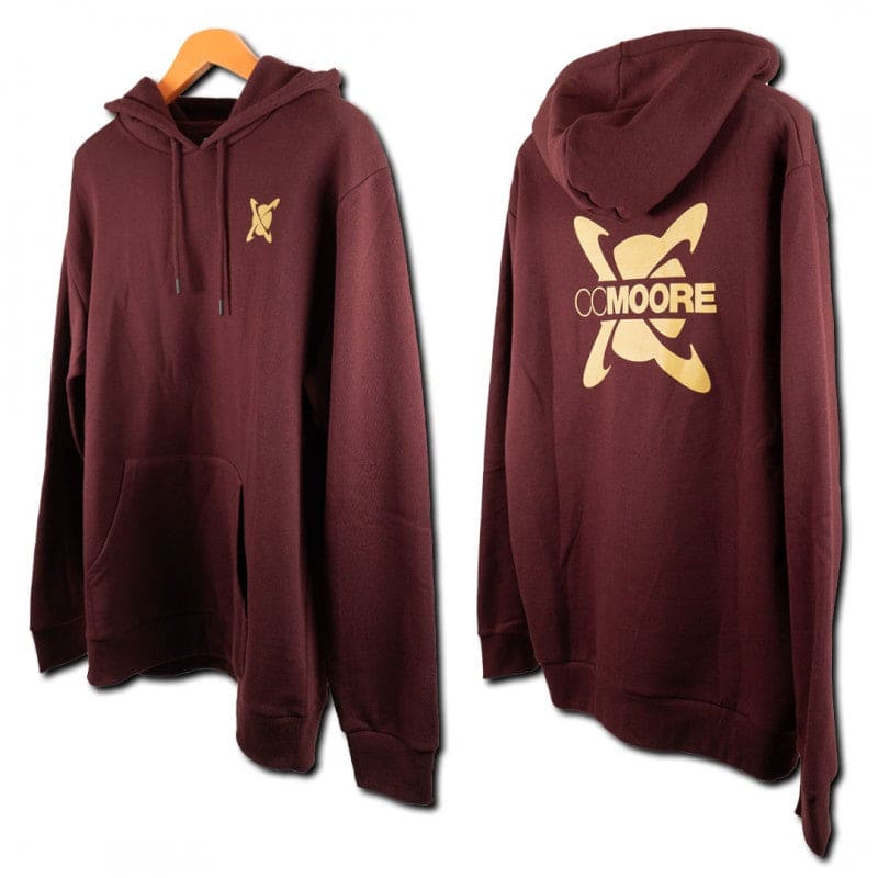 CC Moore Burgundy Hoody