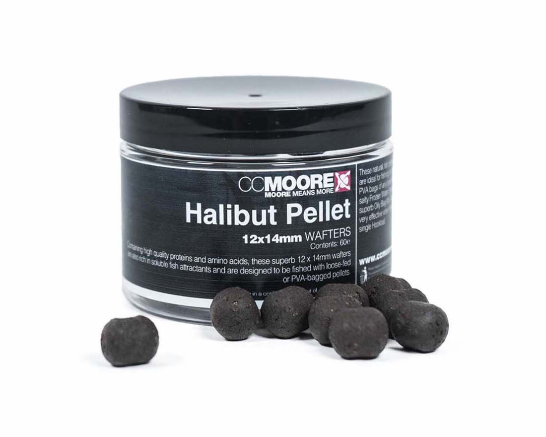 CC Moore Halibut Pellet Wafters 12x14mm