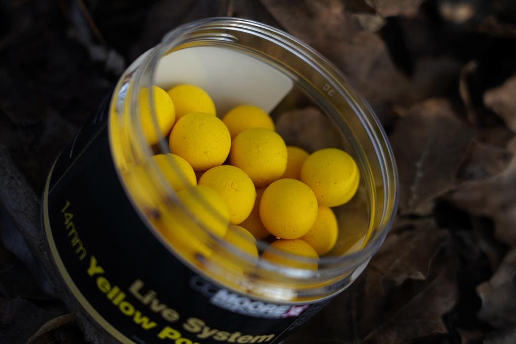 CC Moore Live System Yellow Pop Ups 14mm