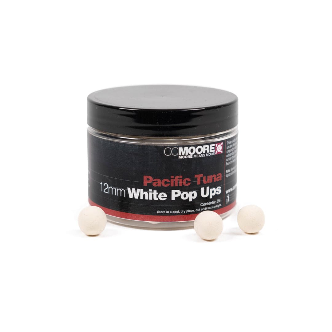 CC Moore Pacific Tuna White Pop Ups 12mm