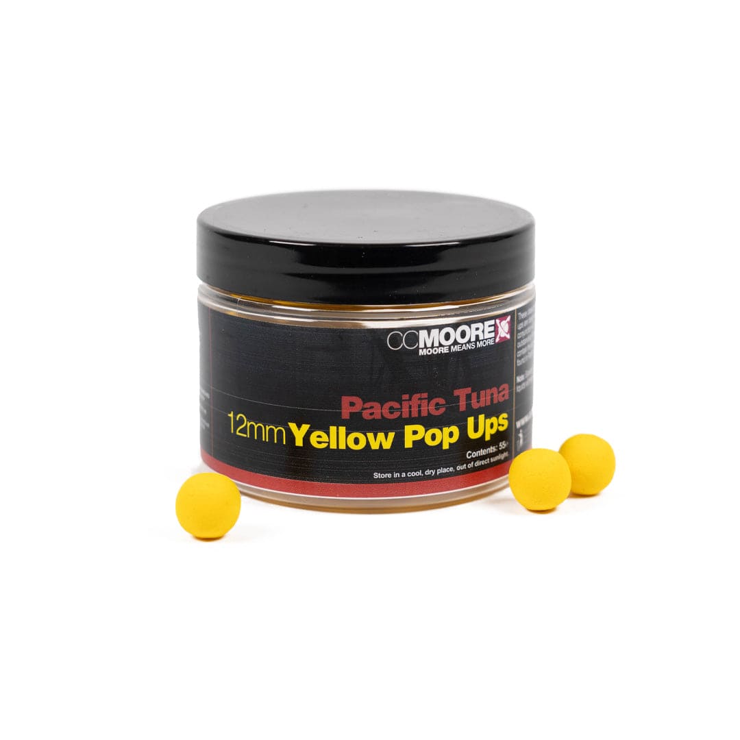 CC Moore Pacific Tuna Yellow Pop Ups 12mm