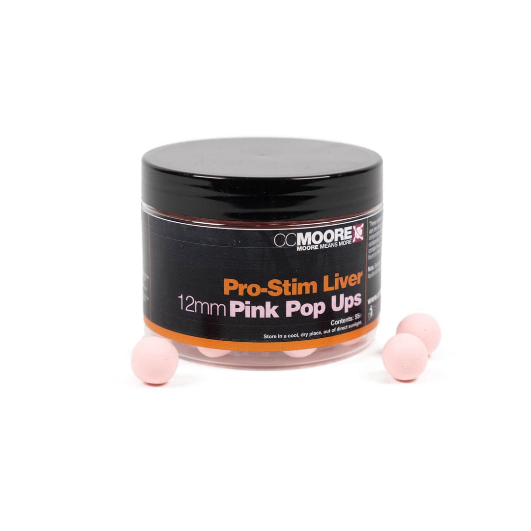 CC Moore Pro-Stim Liver Pink Pop Ups 12mm