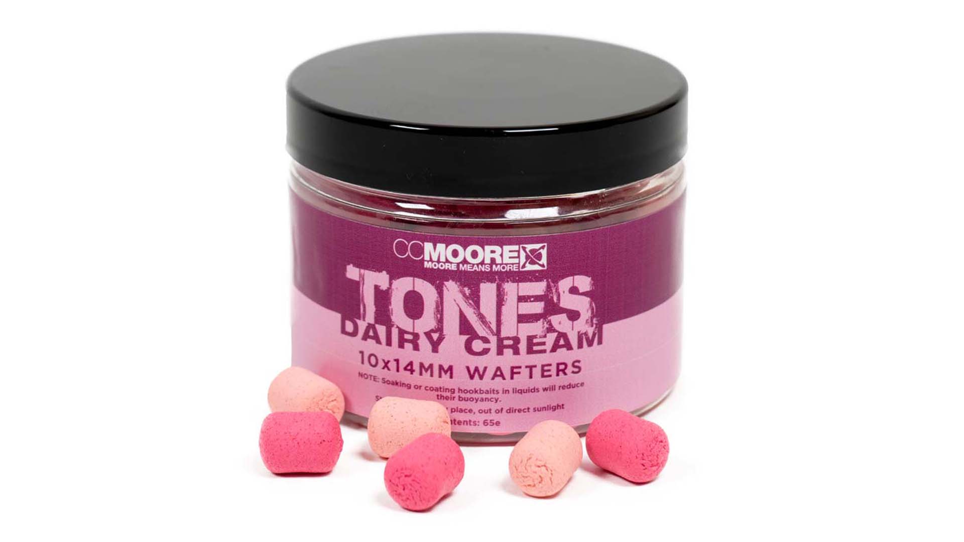 CC Moore Dairy Cream Tones Dumbell Wafters 10x14mm