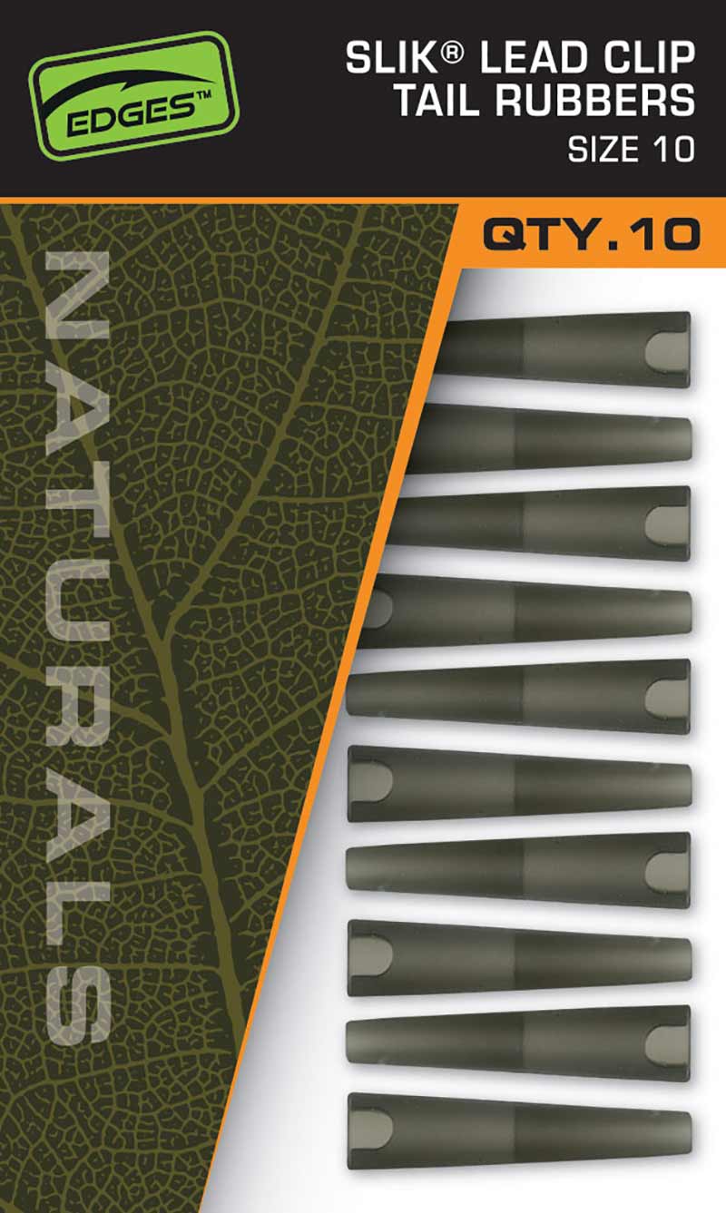 Fox Edges Naturals Lead Clip Tail Rubbers