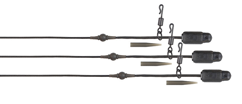 Fox Edges Naturals Leadcore Heli-Clip Rigs 50lb