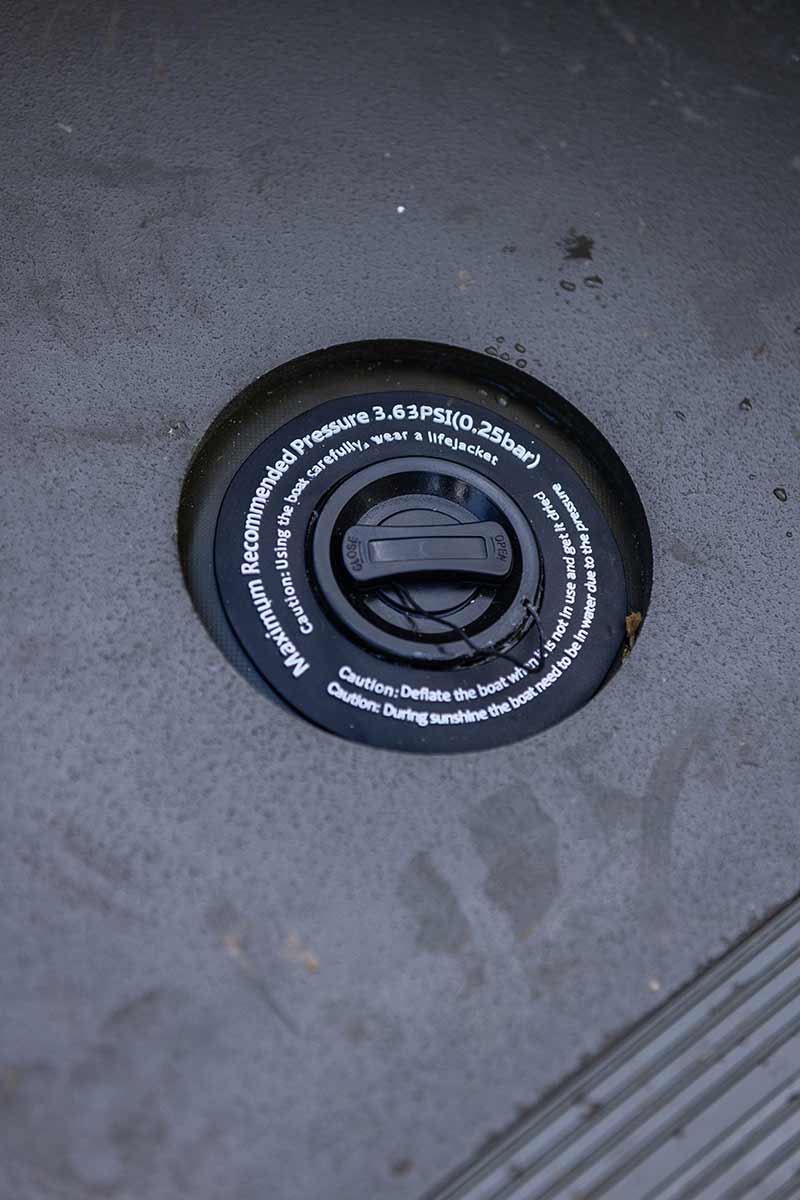 Fox Inflatable Boat 320 X Aluminium Deck