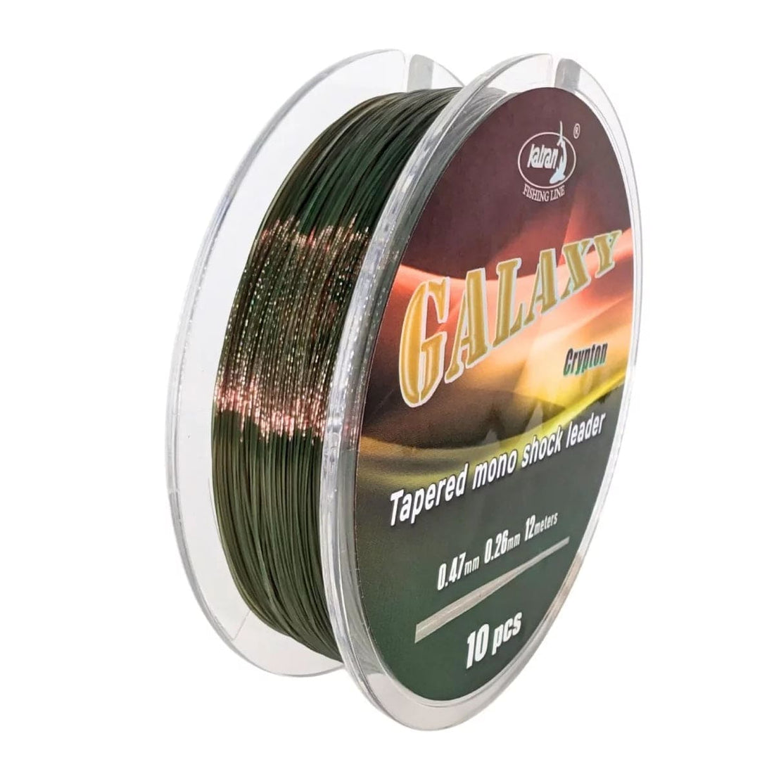 Katran Crypton Tapered Leader 12m 10pcs