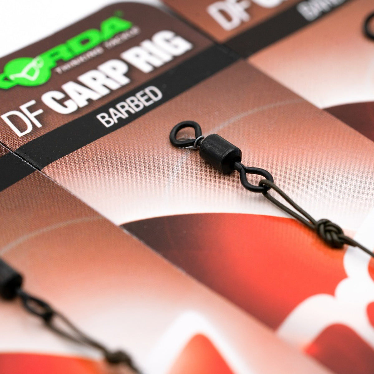 Korda N-Trap DF Rig Size 8 Wide Gape Barbless 20lb