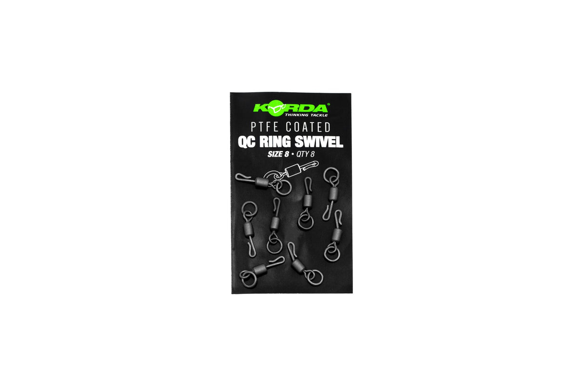 Korda PTFE QC Ring Swivel (8pcs)