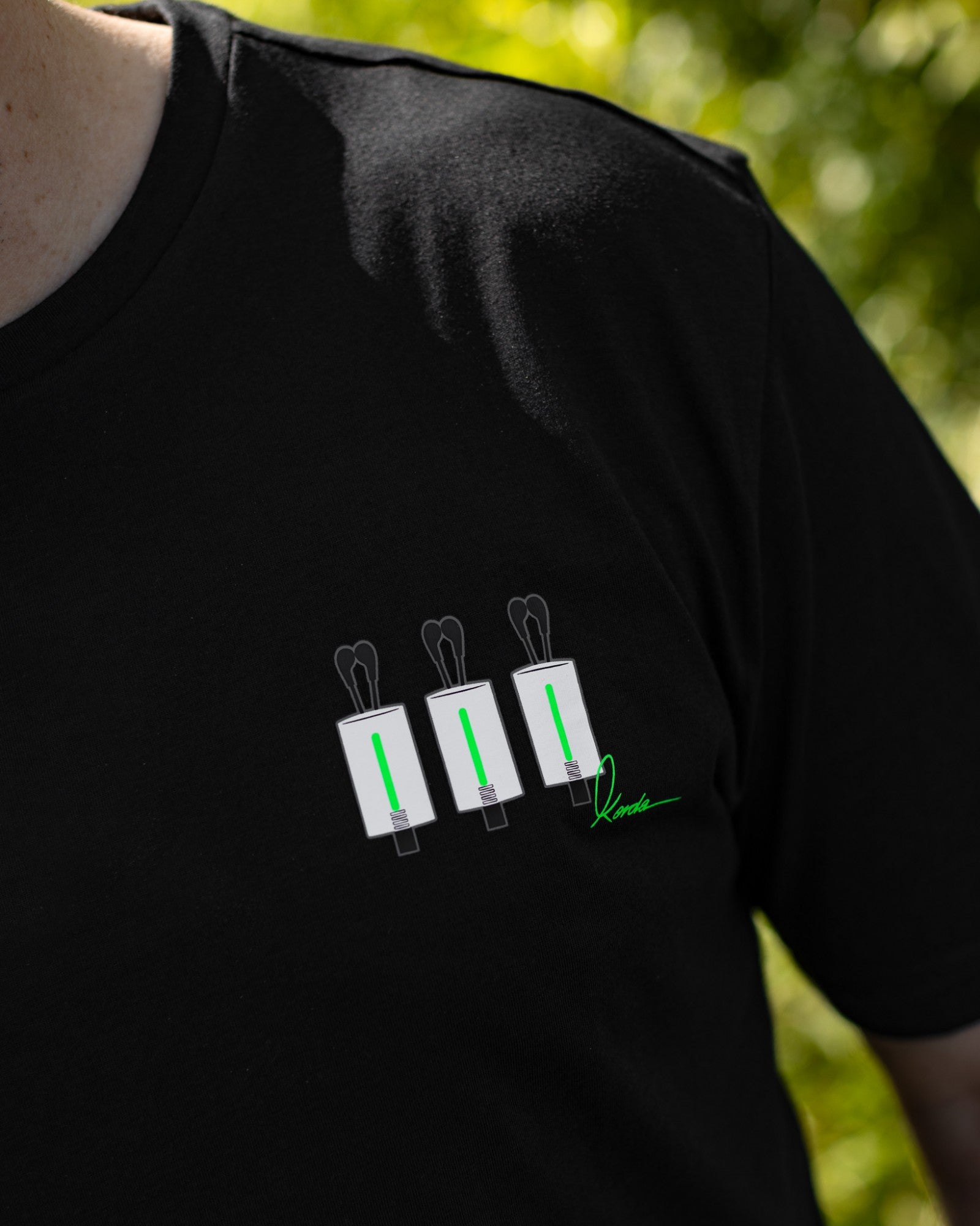 Korda LE Bobbin Tee Black