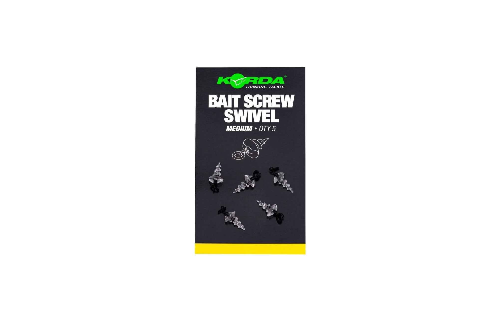 Korda Micro Ring Swivel Bait Screw Medium