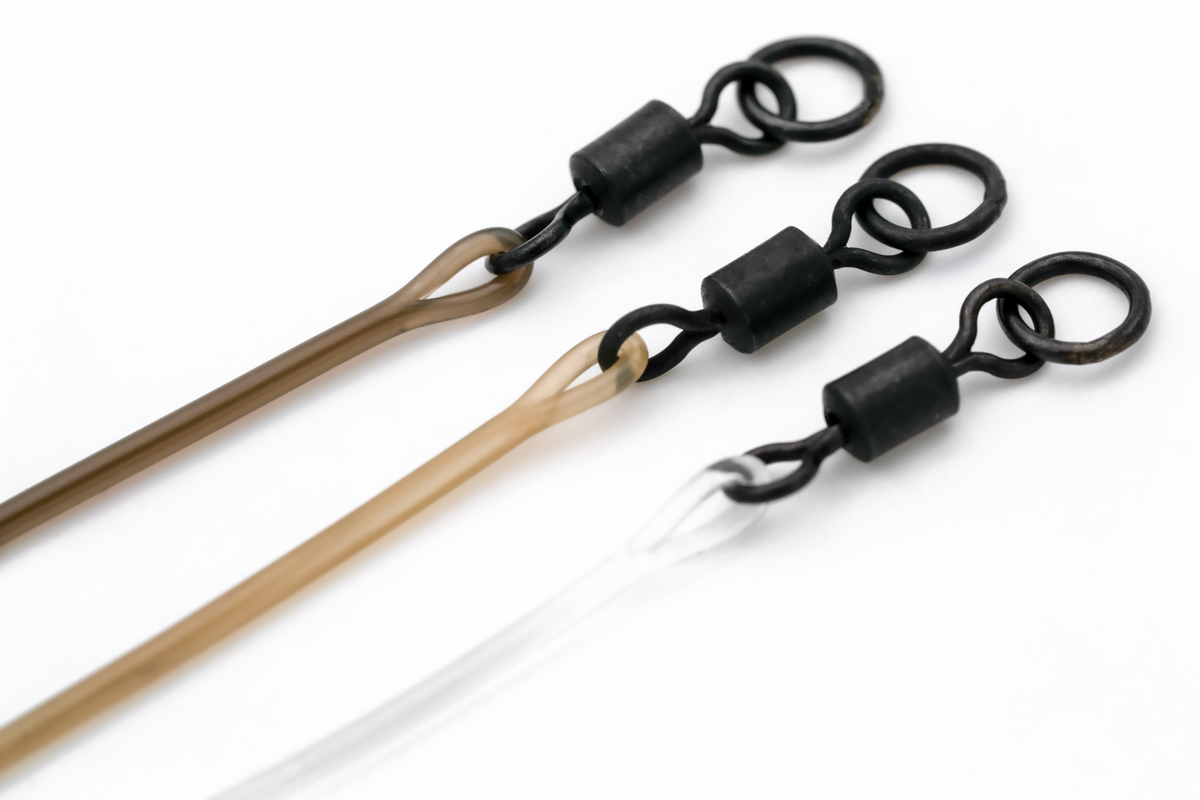 Korda Dark Matter Leader Ring Swivel 30lb 30cm