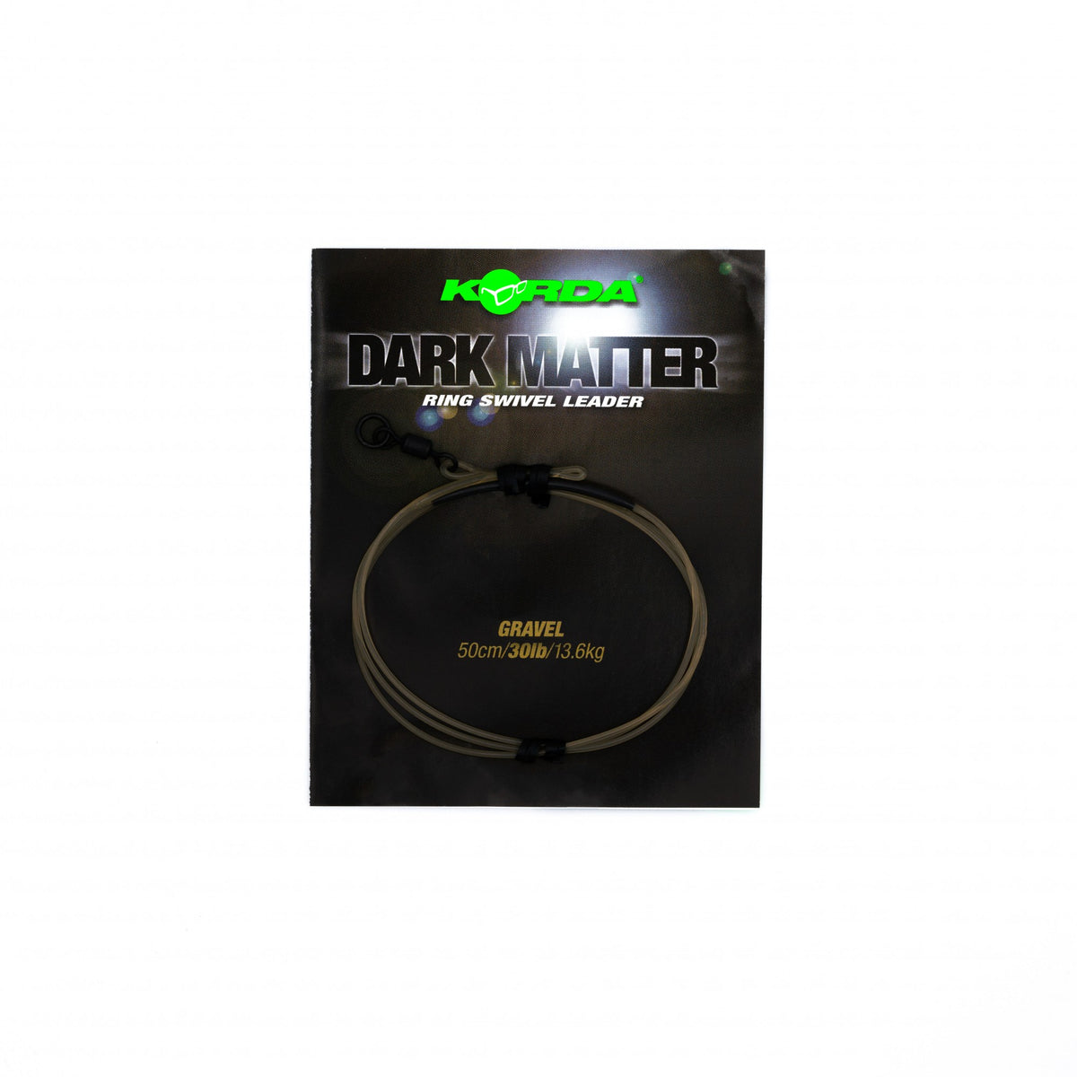 Korda Dark Matter Leader Ring Swivel 50cm