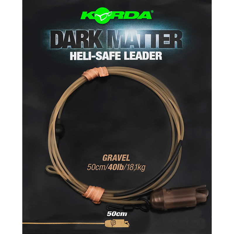 Korda Dark Matter Leader Heli Safe Gravel 40lb