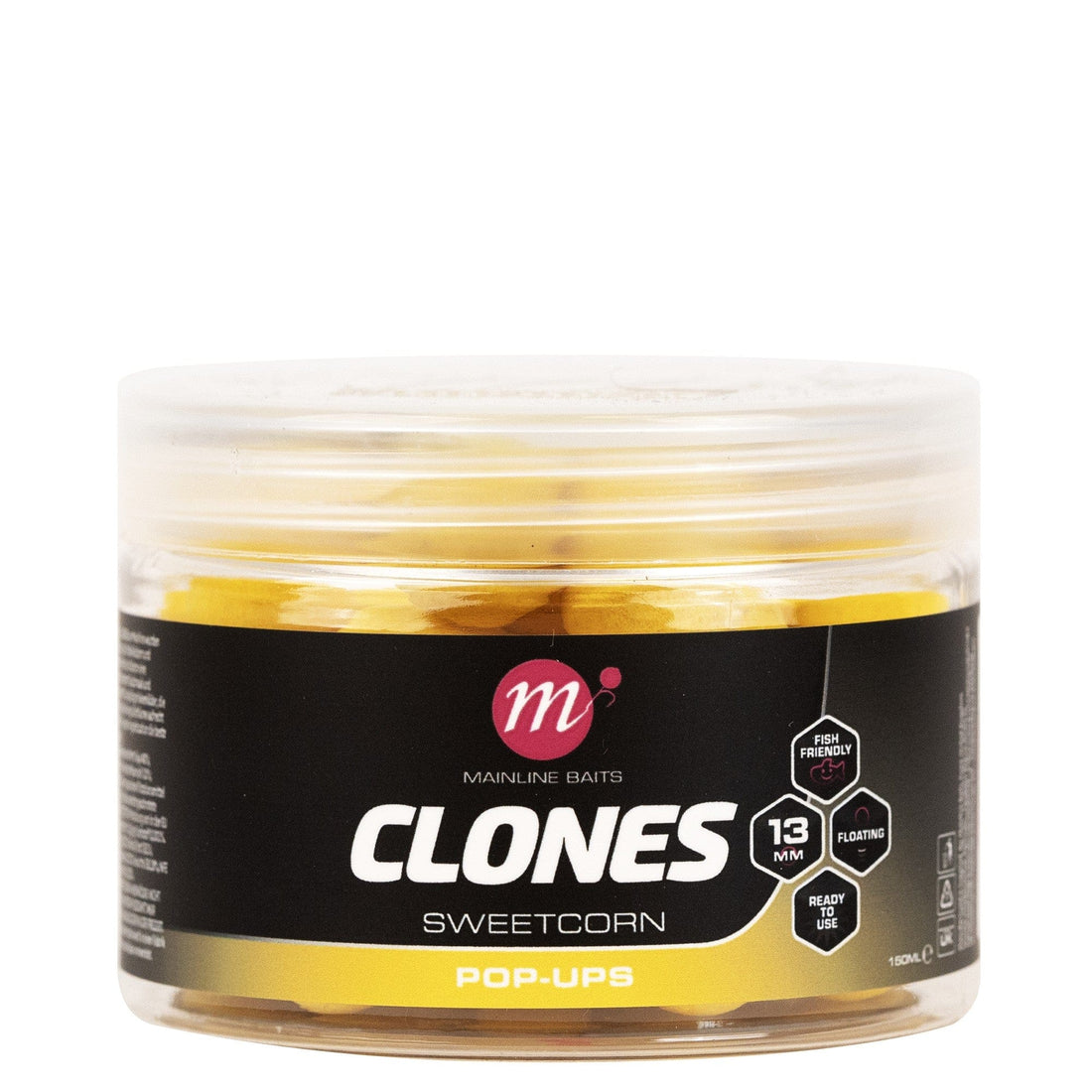 Mainline Clones Barrel Pop Ups 13mm Sweetcorn