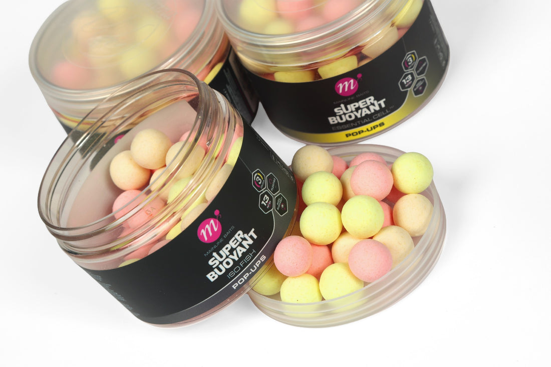 Mainline ISO Sweet Super Bouyont Pop Ups 13mm Pink, Yellow, White