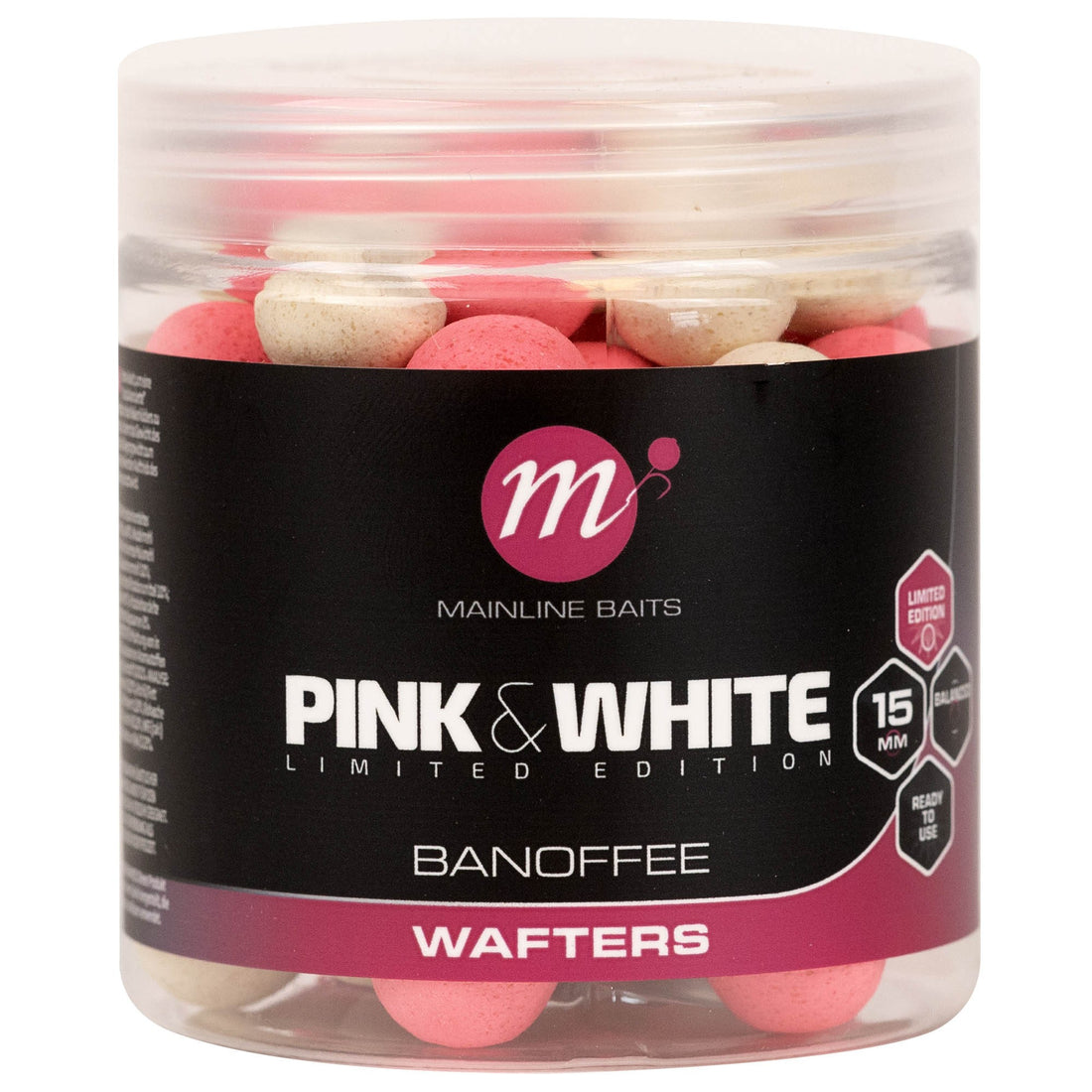 Mainline Pink &amp; White Wafters Banoffee 15mm