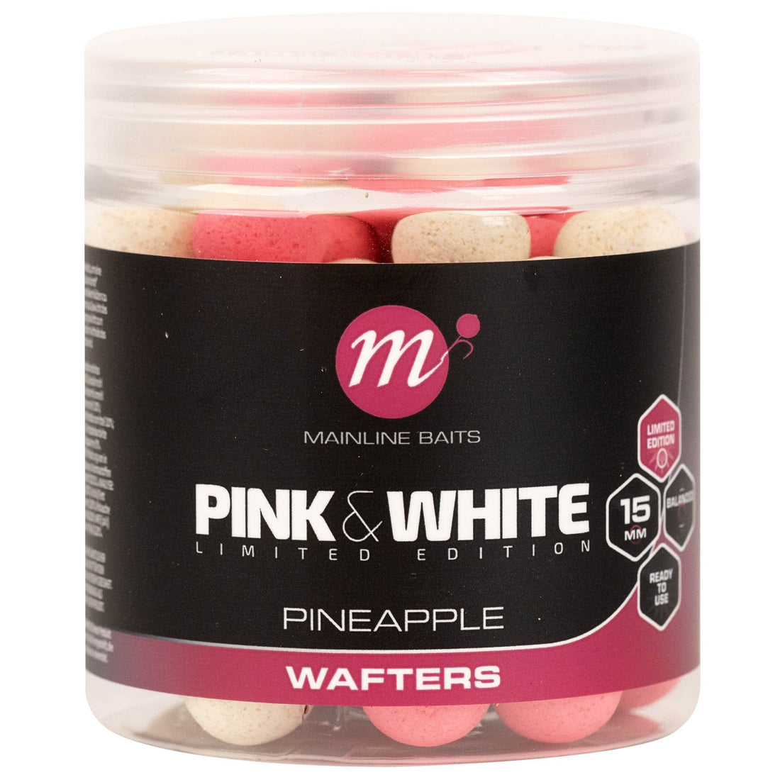 Mainline Pink &amp; White Wafters Pineapple 15mm