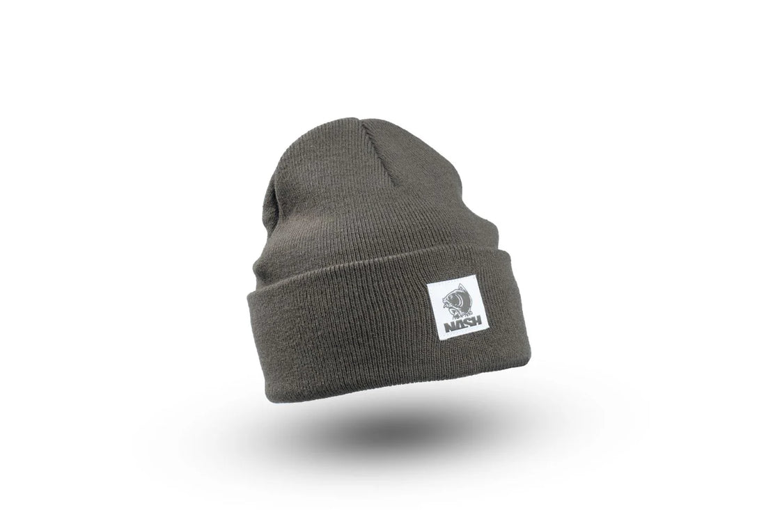 Nash Make it Happen Badge Beanie Hat Black