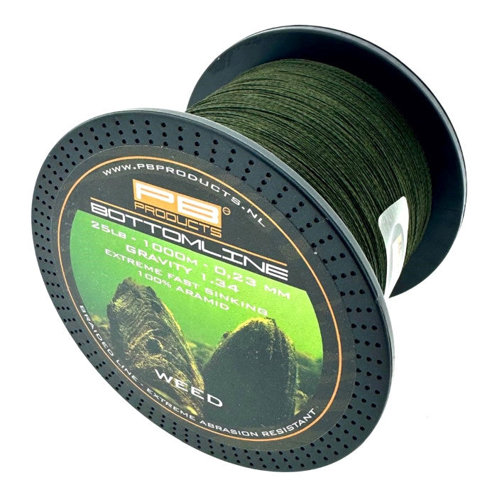 PB Products Bottom Line Weed 0,23mm 25lb 1000m