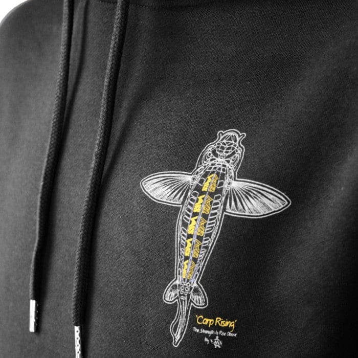 Vass Carp Rising Hoody Black