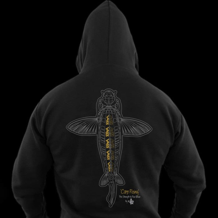 Vass Carp Rising Hoody Black