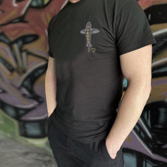 Vass Carp Rising T-Shirt Black