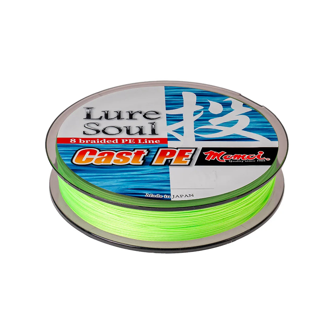 Zeck Momoi Lure Soul PE Lime Green 150m