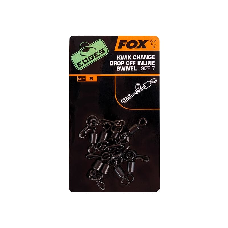 Fox Kwik Change Drop Off Inline Swivels Size 7