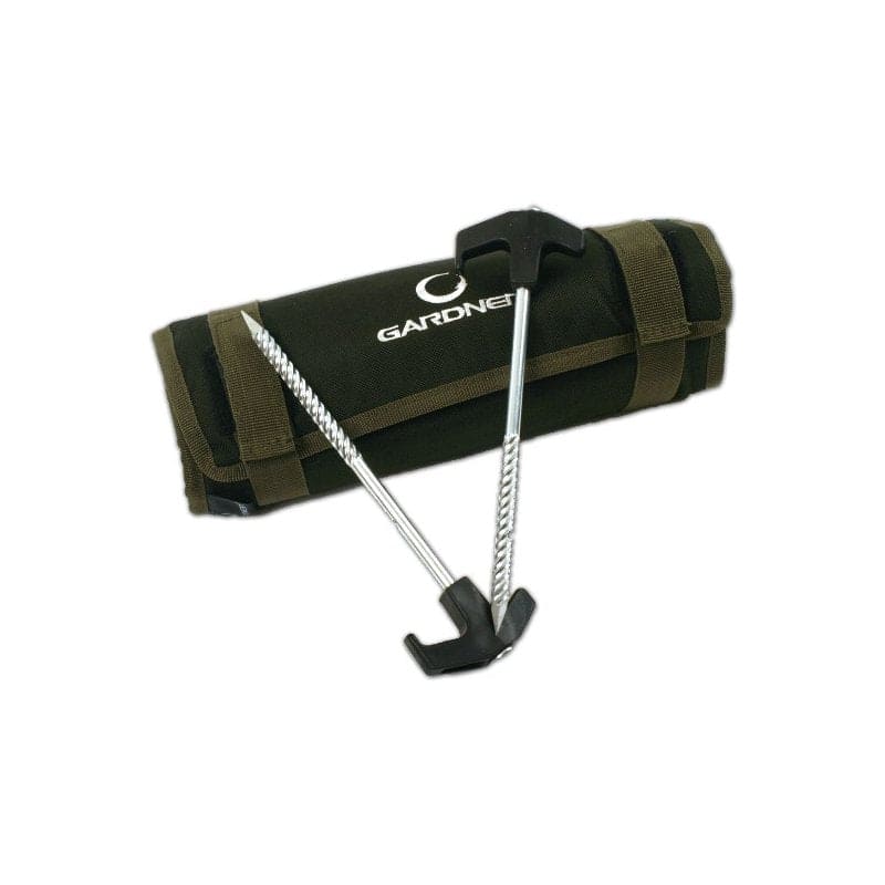 Gardner Bivvy Pegs with Pouch (10x)