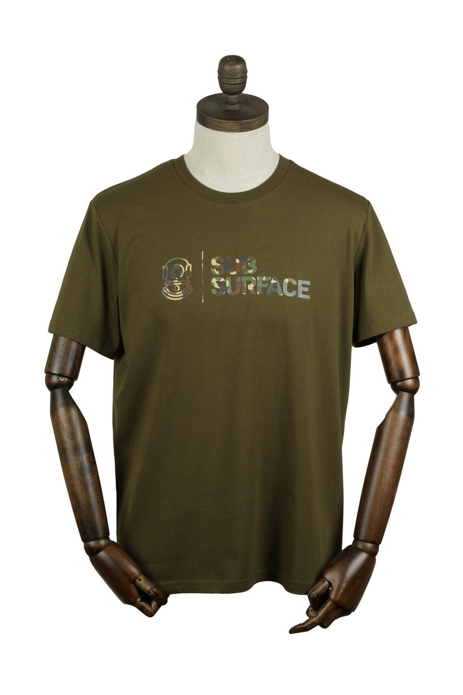 Sub Surface Masthead Tee Khaki Small