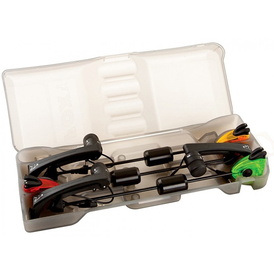 Fox MK2 Illuminated Swinger 3 Rod Set (Red, Orange, Green)