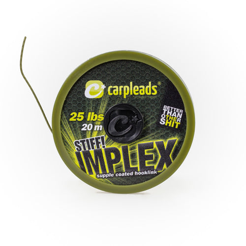 Carpleads Stiff Implex 25lb Grün