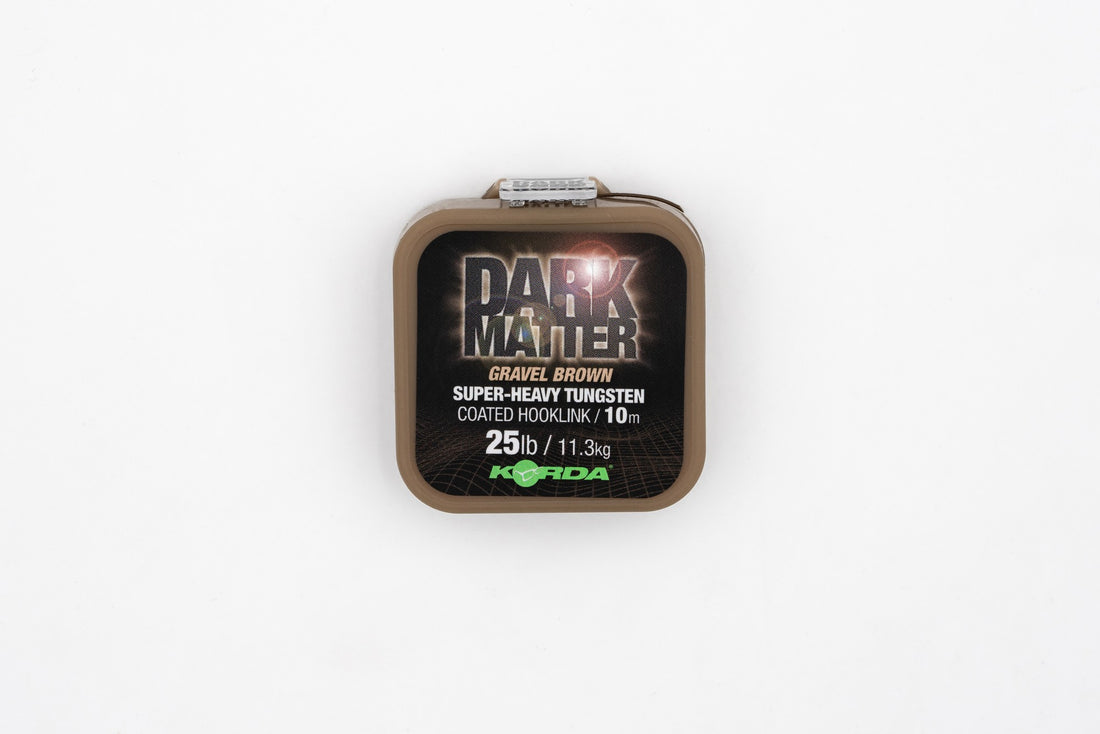 Korda Dark Matter Tungsten Coated Braid Gravel