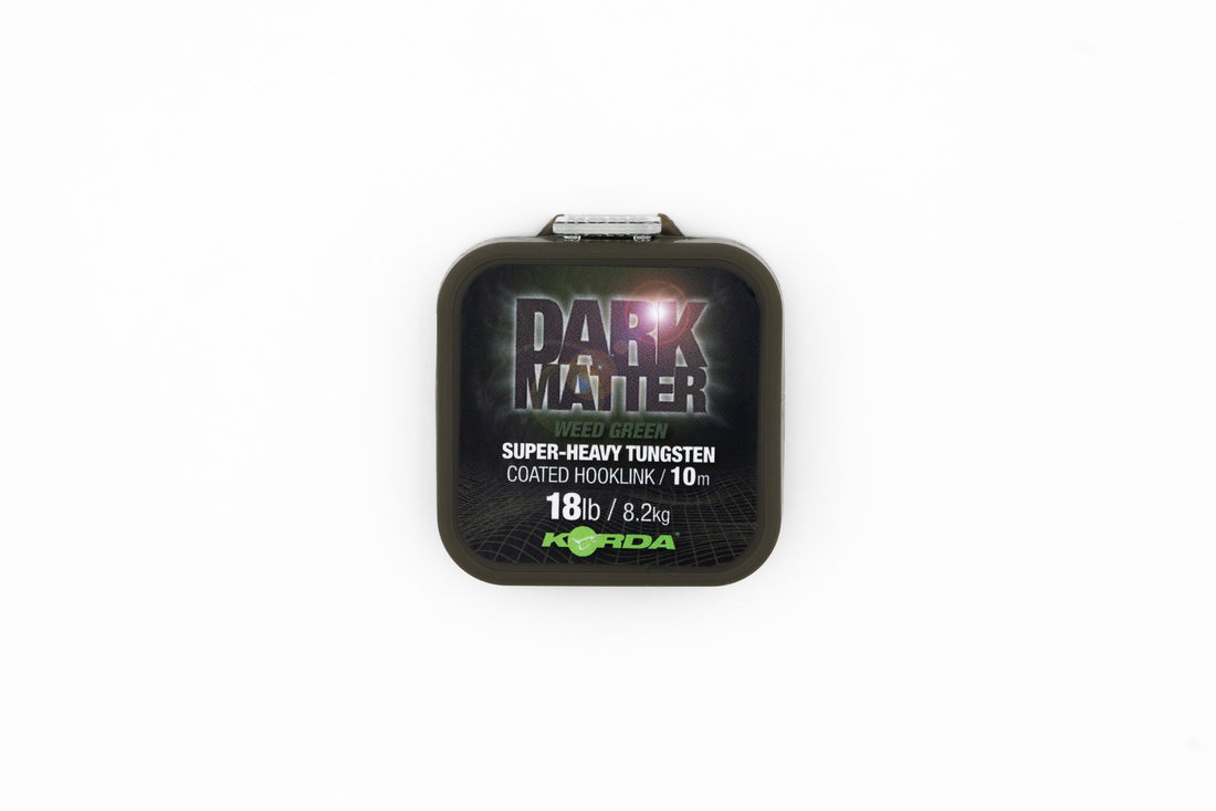 Korda Dark Matter Tungsten Coated Braid Weed