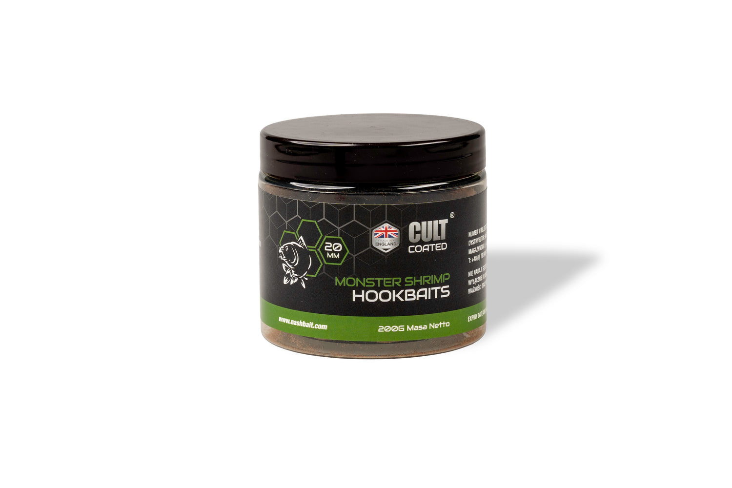 Nash Monster Shrimp Cult Coated Hookbaits
